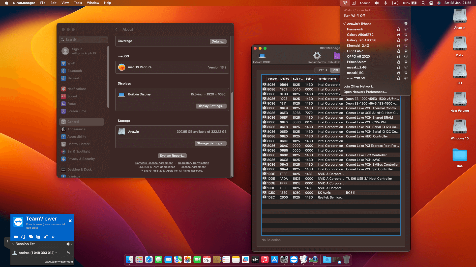 Acer Nitro 5 AN515 55 517N 3rd [CometLake   Intel UHD 630 + I2C]   OpenCore 2